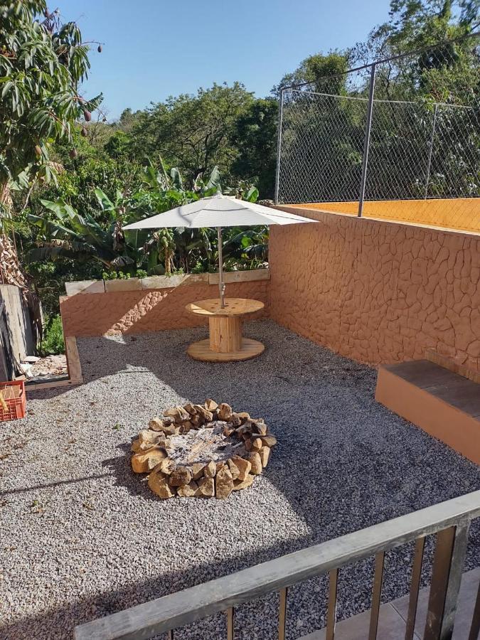 Chacara Bella Vida Com Piscina Churrasqueira Salao De Festas Fogao A Lenha Quadra Aracariguama Eksteriør bilde