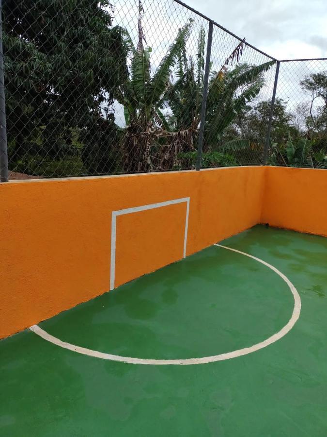 Chacara Bella Vida Com Piscina Churrasqueira Salao De Festas Fogao A Lenha Quadra Aracariguama Eksteriør bilde