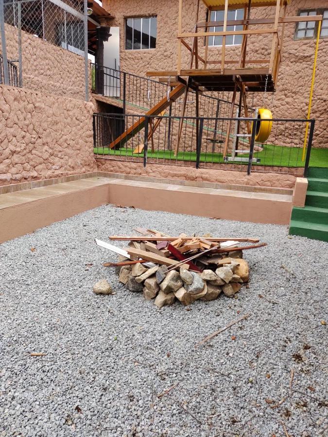 Chacara Bella Vida Com Piscina Churrasqueira Salao De Festas Fogao A Lenha Quadra Aracariguama Eksteriør bilde