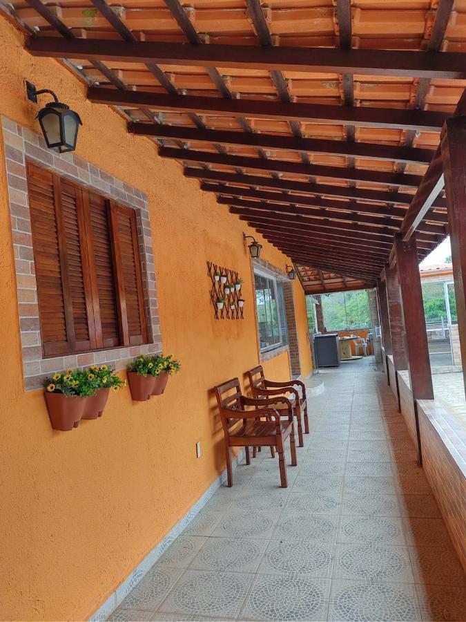 Chacara Bella Vida Com Piscina Churrasqueira Salao De Festas Fogao A Lenha Quadra Aracariguama Eksteriør bilde