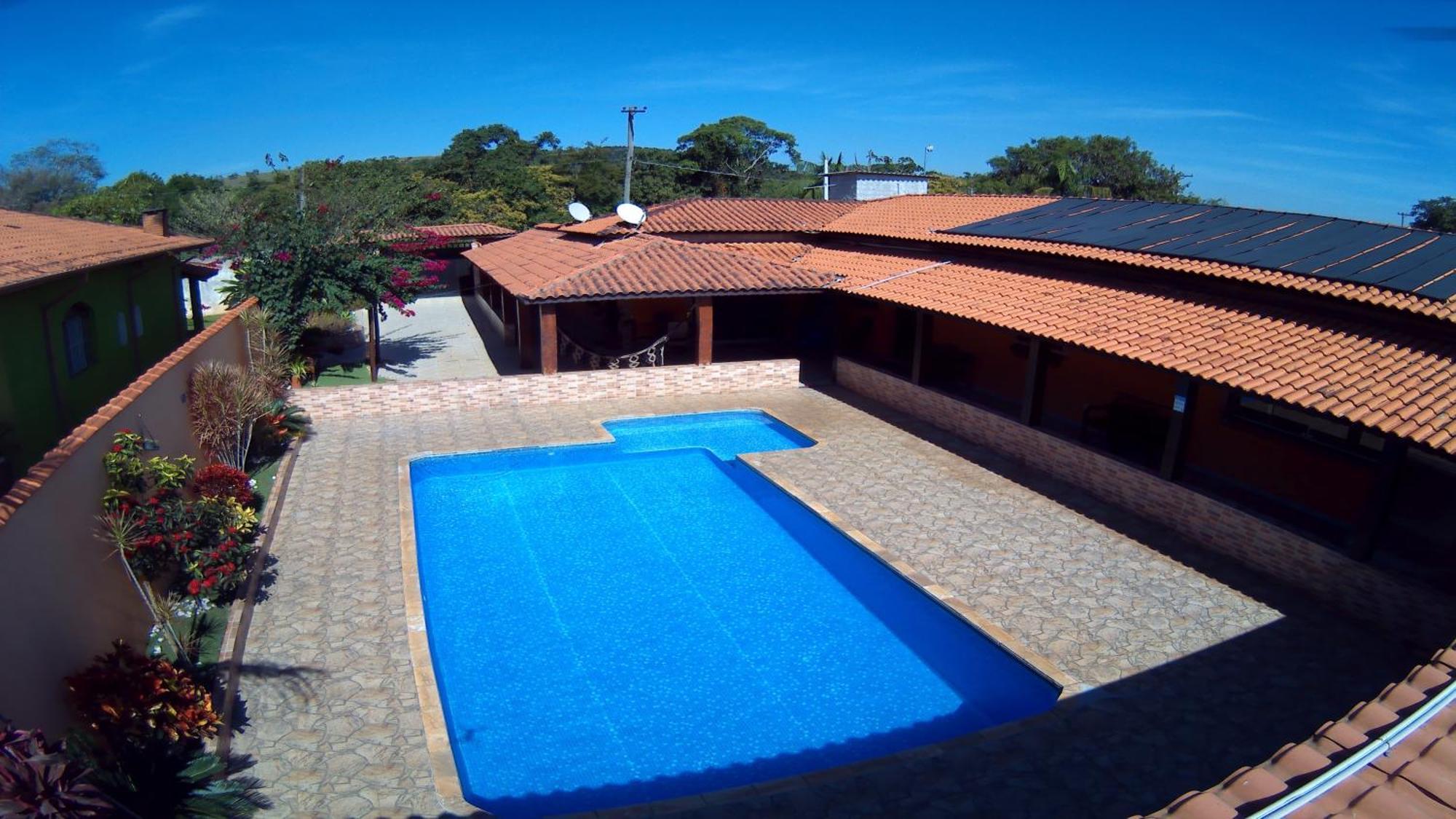 Chacara Bella Vida Com Piscina Churrasqueira Salao De Festas Fogao A Lenha Quadra Aracariguama Eksteriør bilde