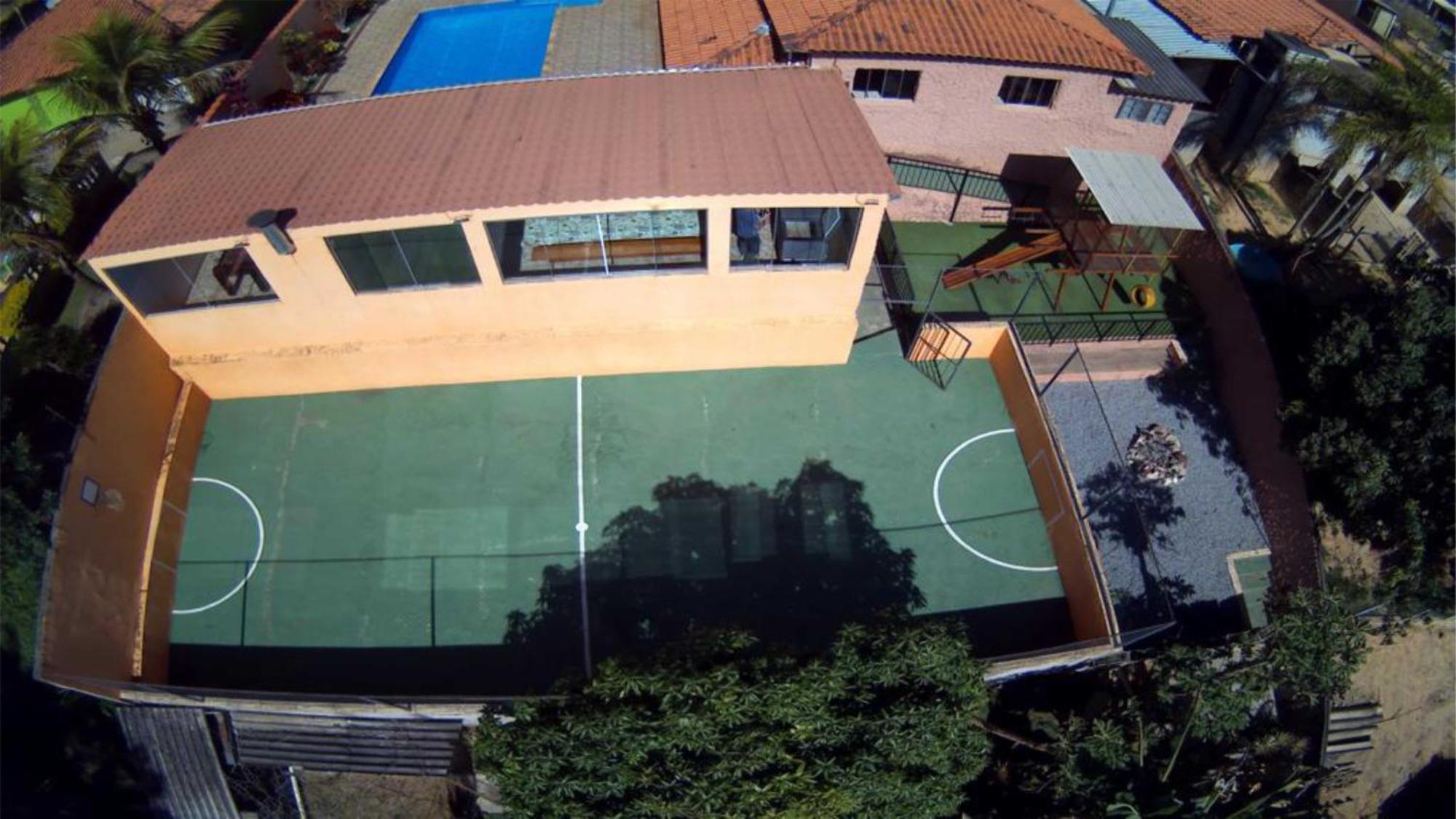 Chacara Bella Vida Com Piscina Churrasqueira Salao De Festas Fogao A Lenha Quadra Aracariguama Eksteriør bilde